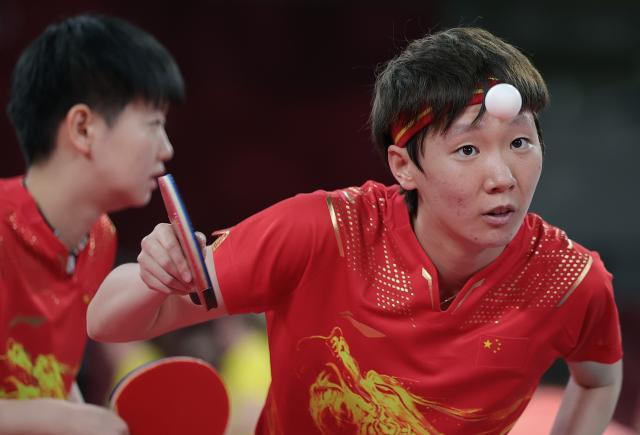 五星体育-国乒首次动用奥运P卡 王曼昱首秀助女团赢开门红